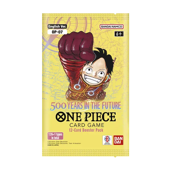 500 Years in the Future OP-07 booster pack One Piece TCG