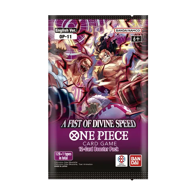 A Fist of Divine Speed OP-11 booster pack One Piece TCG