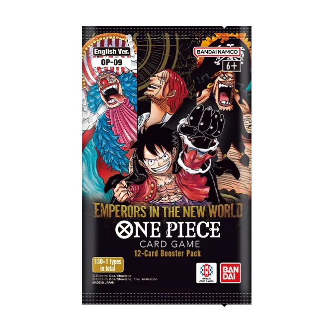 Emperors in the New World OP-09 booster pack One Piece TCG