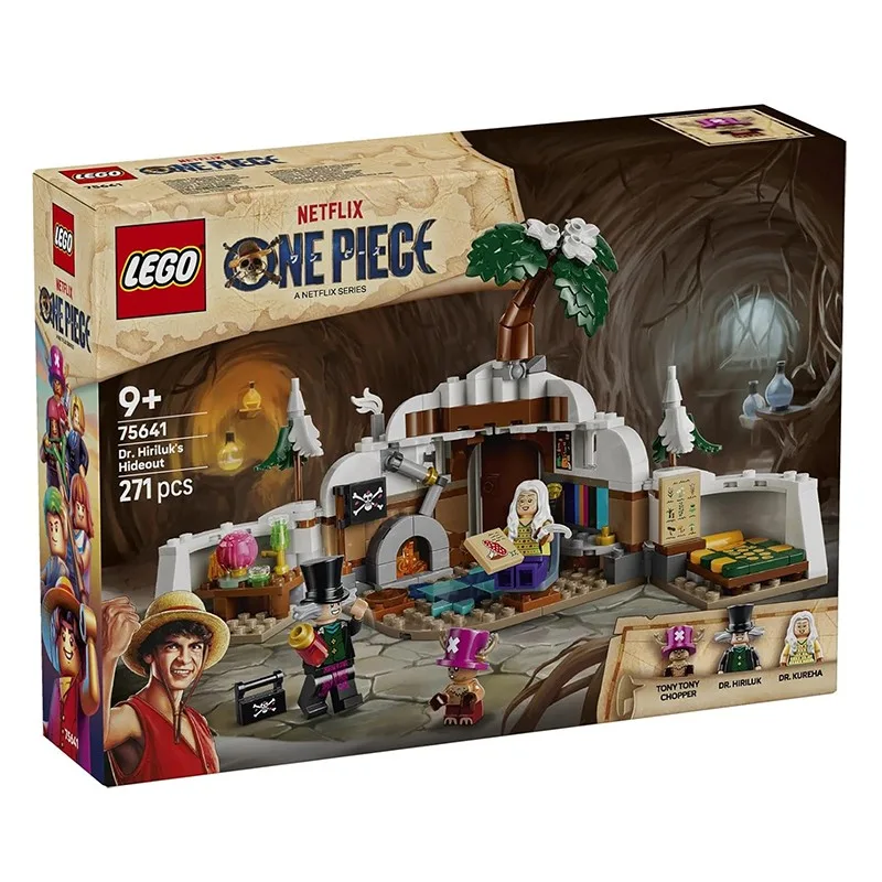 Set LEGO One Piece 75641 Dr. Hiriluk's Hideout, el escondite del doctor Hiriluk en Drum