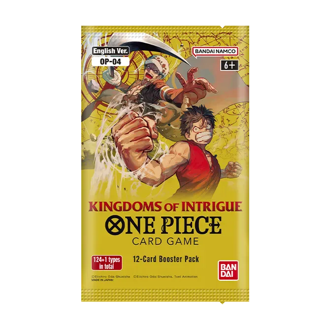 Kingdoms of Intrigue OP-04 booster pack One Piece TCG