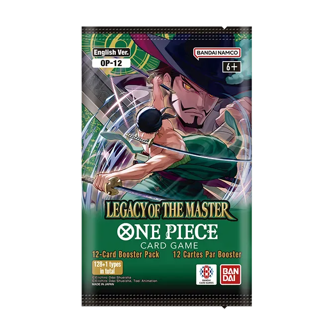 Legacy of the Master OP-12 booster pack One Piece TCG