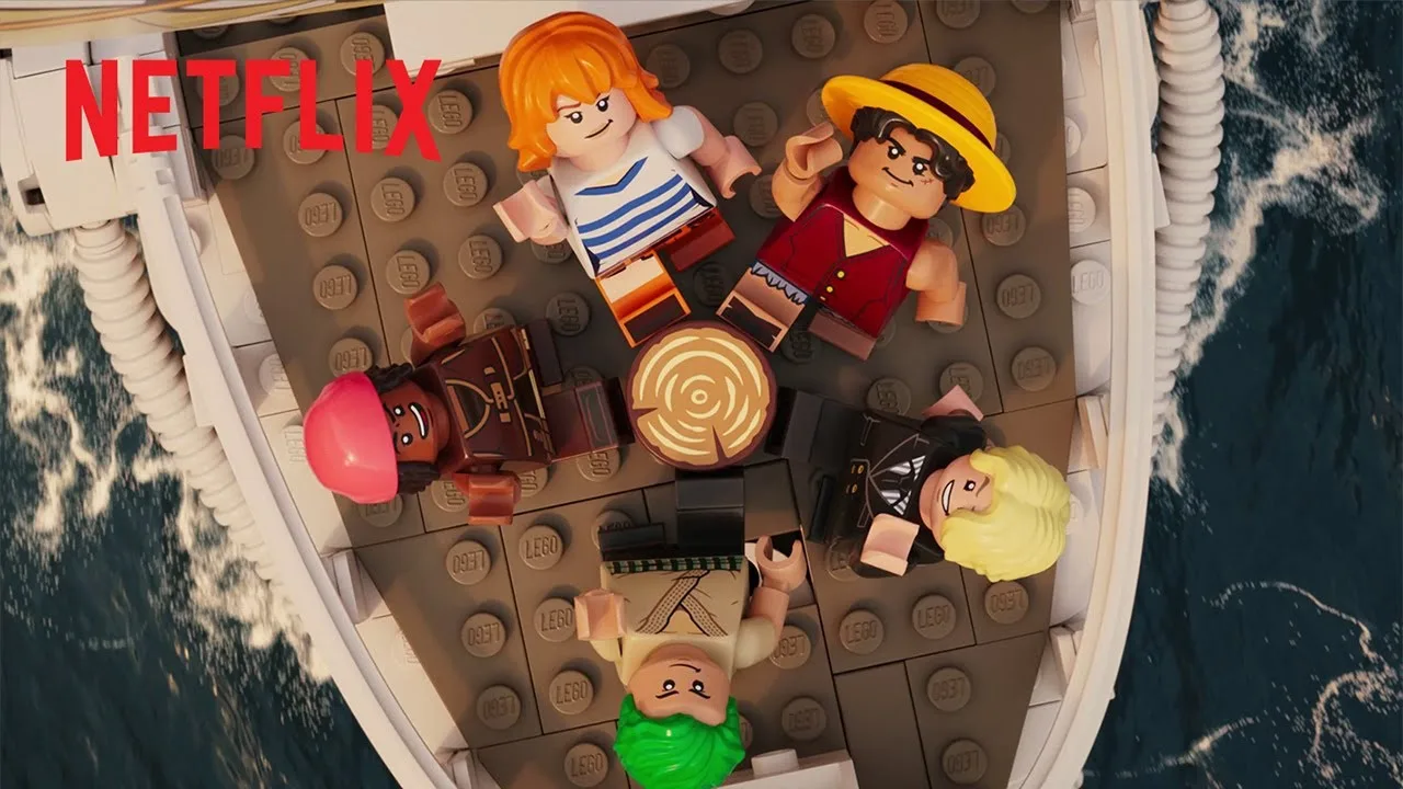 LEGO One Piece, especial de Netflix con la banda del Sombrero de Paja en minifiguras