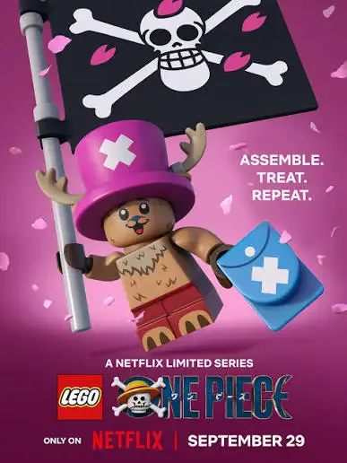 Póster de Tony Tony Chopper en LEGO One Piece de Netflix