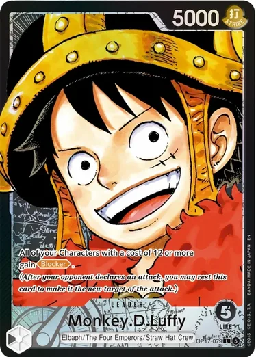Carta Monkey D. Luffy OP17-079