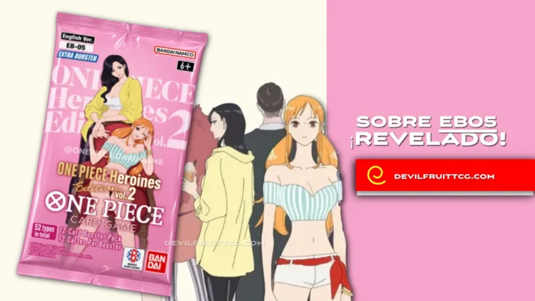 Novedades de EB05 One Piece Card Game