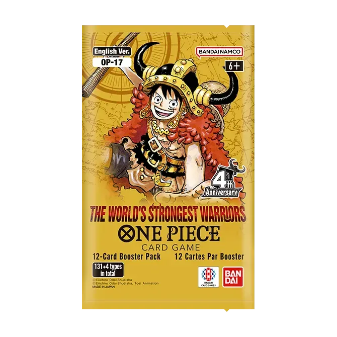 The World's Strongest Warriors OP-17 booster pack One Piece TCG