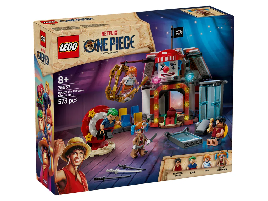 Set LEGO One Piece 75637 del circo de Buggy el payaso