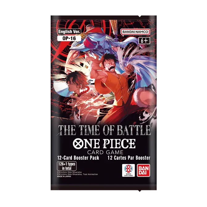 The Time of Battle OP-16 booster pack One Piece TCG