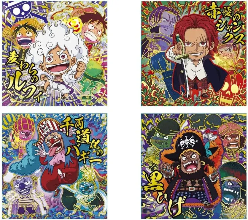 Niformation One Piece Seal Wafer LOG14 Bandai pegatinas coleccionables España